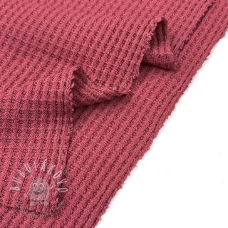 Svetrovina WAFFLE BIG KNIT dark salmon
