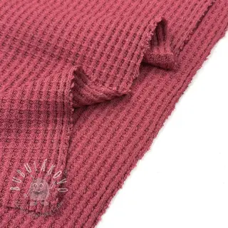 Svetrovina WAFFLE BIG KNIT dark salmon