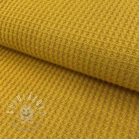 Svetrovina WAFFLE BIG KNIT ochre