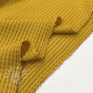 Svetrovina WAFFLE BIG KNIT ochre