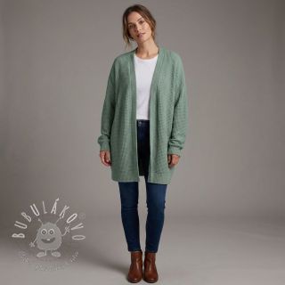 Pletenina Angora honey ocean green