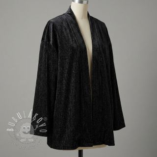 Zamat VELVET LUREX Stripe black