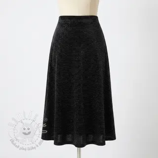 Zamat VELVET LUREX Stripe black
