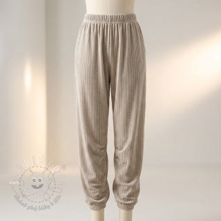 Zamat VELVET LUREX Stripe beige