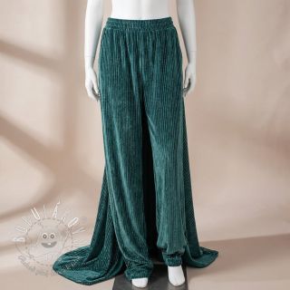 Zamat VELVET LUREX Stripe forest green