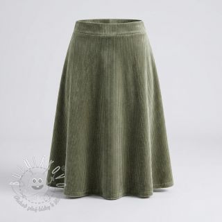 Zamat VELVET LUREX Stripe camo green