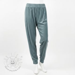 Zamat VELVET LUREX Stripe ocean green