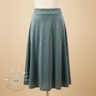 Zamat VELVET LUREX Stripe ocean green