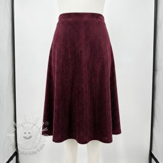 Zamat VELVET LUREX Stripe bordeaux