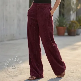 Zamat VELVET LUREX Stripe bordeaux