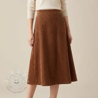 Zamat VELVET LUREX Stripe brick