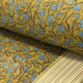 Bavlnená látka QUILT Gange curcuma