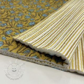 Bavlnená látka QUILT Gange curcuma