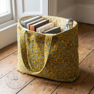 Bavlnená látka QUILT Gange curcuma