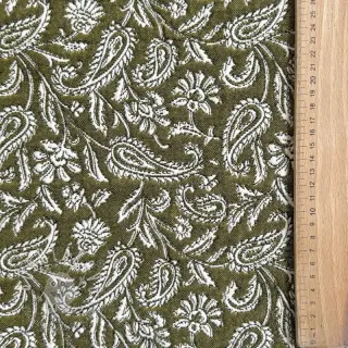 Dekoračná látka jacquard Mumbai allover kaki