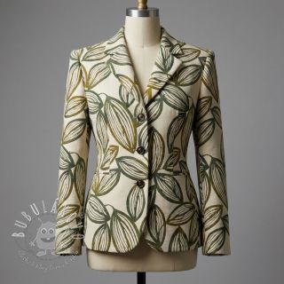 Dekoračná látka jacquard Folia romarin