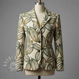 Dekoračná látka jacquard Folia romarin