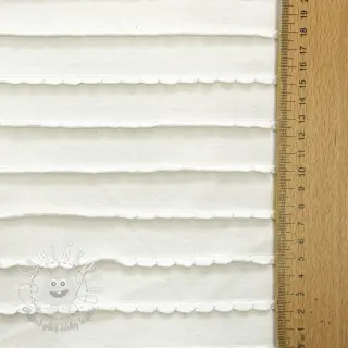 Úplet RUFFLES white