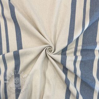 Dekoračná látka Bernadette stripe denim