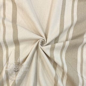 Dekoračná látka Bernadette stripe ficelle