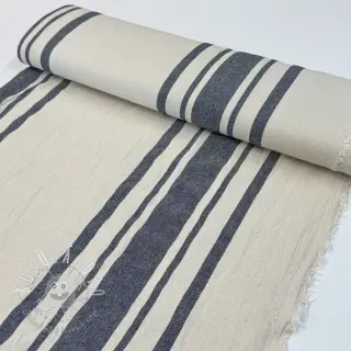 Dekoračná látka Bernadette stripe indigo