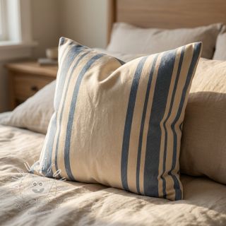 Dekoračná látka Bernadette stripe denim