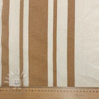 Dekoračná látka Bernadette stripe peanut