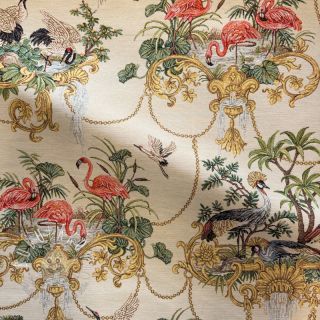 Dekoračná látka GOBELIN premium Flamingo Luxury