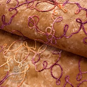 Bavlnená látka TIE DYE Chenille ela design A