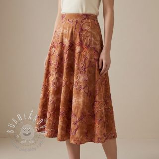 Bavlnená látka TIE DYE Chenille ela design A