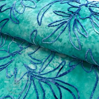 Bavlnená látka TIE DYE Chenille manon design A