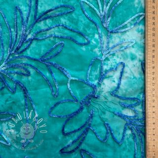 Bavlnená látka TIE DYE Chenille manon design A