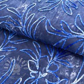 Bavlnená látka TIE DYE Chenille manon design B