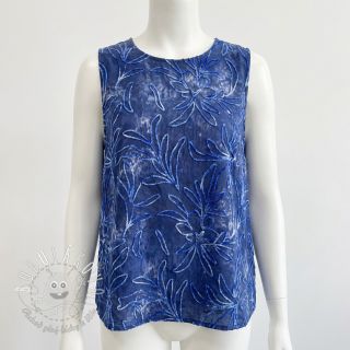 Bavlnená látka TIE DYE Chenille manon design B