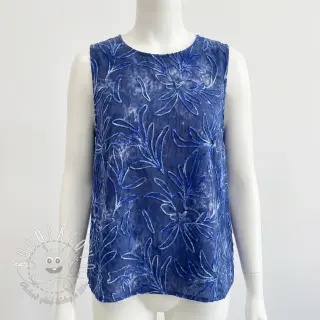 Bavlnená látka TIE DYE Chenille manon design B