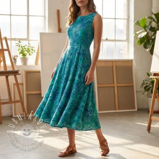 Bavlnená látka TIE DYE Chenille manon design A