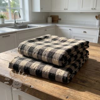 Dekoračná látka Celestin lin noir