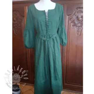 Ľan predpraný 170 g forest green