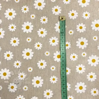 Dekoračná látka Linenlook Daisies