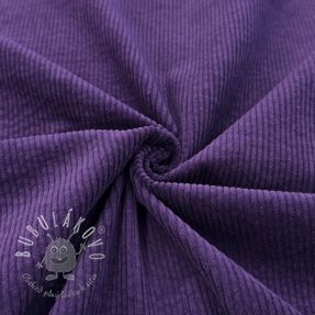 Menčester 6W WASHED STRETCH dark purple