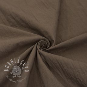 Bavlnená látka WASHED taupe