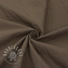 Bavlnená látka WASHED taupe