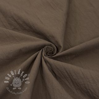 Bavlnená látka WASHED taupe