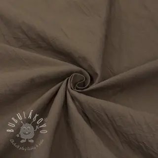 Bavlnená látka WASHED taupe