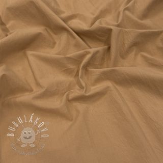 Bavlnená látka WASHED cinnamon