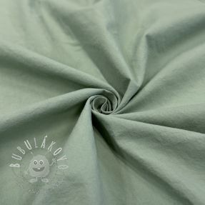 Bavlnená látka WASHED old green