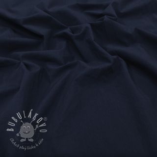 Bavlnená látka WASHED navy