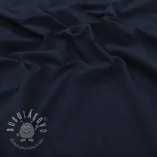 Bavlnená látka WASHED navy