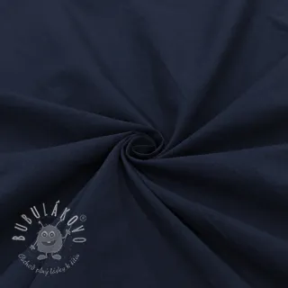 Bavlnená látka WASHED navy
