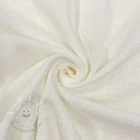 Bavlnená látka SLUB WASHED off white